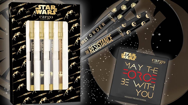 Cargo Cosmetics Star Wars line/Courtesy: Cargo Cosmetics