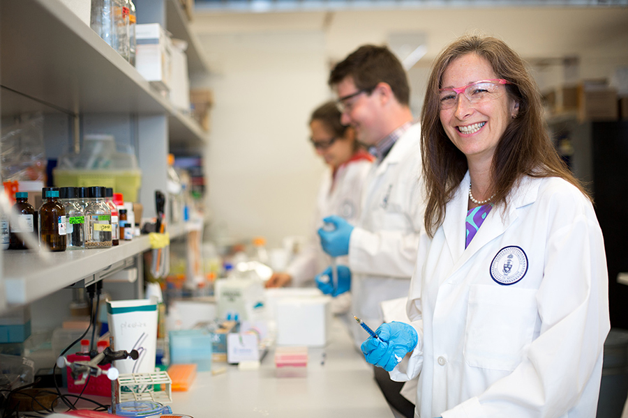 Professor Molly Shoichet (ChemE, IBBME). (Photo: Roberta Baker)