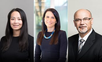 Nini Chen, Prof. Gisele Azimi, and Prof. Farid Najm are among the 14 staff and faculty members honoured with awards from the University of Toronto Faculty of Applied Science & Engineering this year.