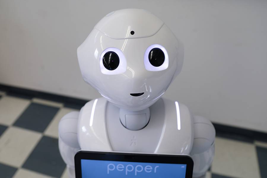 Pepper the humanoid and programmable robot