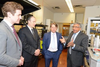 Image link to U of T Engineering professor’s startup receives federal funding to manufacture solar-energy-control windows
