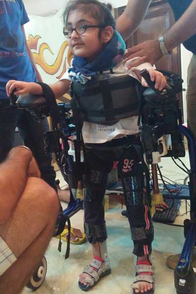 Trexo is a robotic exoskeleton designed to assist with the physiotherapy needed by children with physical disabilities.