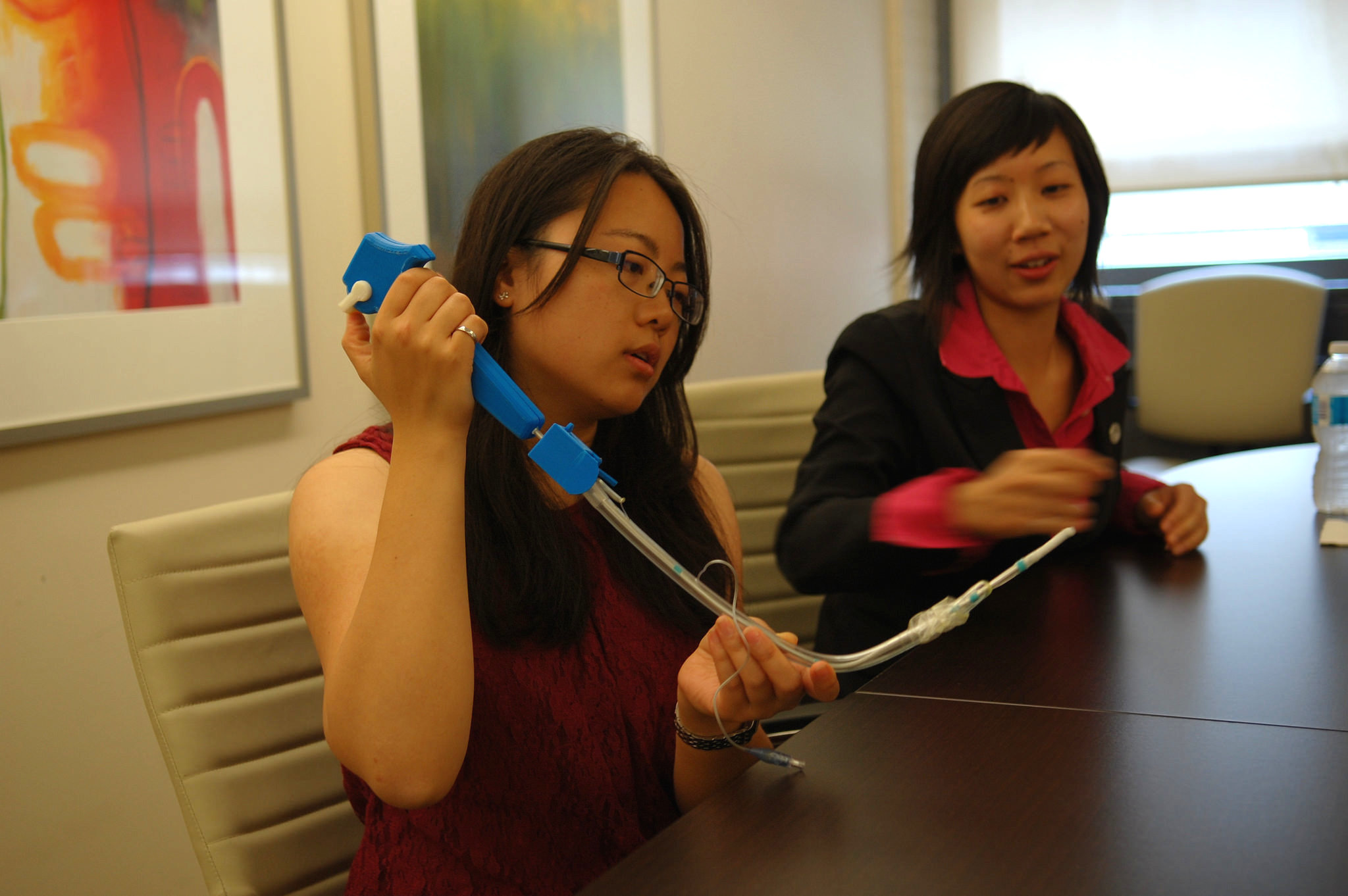 Cathy Zhiu and Linda Liu