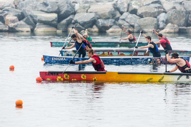 Students participating in the 2015 Canadian National Concrete Canoe Competition (CNCCC)