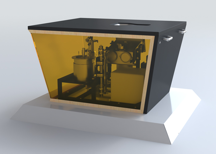 This prototype toilet can disinfect household waste at source using minimal water and energy, and is designed to address the lack of effective sanitation and safe waste management in many places around the world. (Courtesy: Yu-Ling Cheng)
