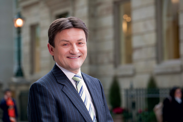 George Myhal (IndE 7T8) has received an honorary Doctor of Laws from U of T. (Photo courtesy of George Myhal)