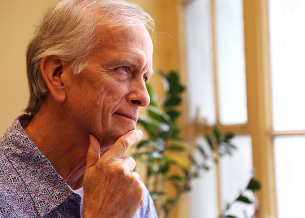 Professor Michael Carter, winner of the Northrop Frye Award for teaching excellence. (Photo credit: Brian Tran)