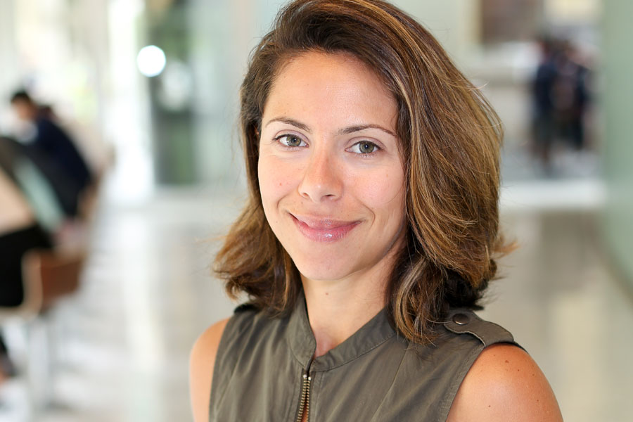 Professor Marianne Hatzopoulou (CivMin) and her team have modelled the potential human health impacts of a large-scale shift to electric vehicles across the GTHA. (Photo: Roberta Baker)