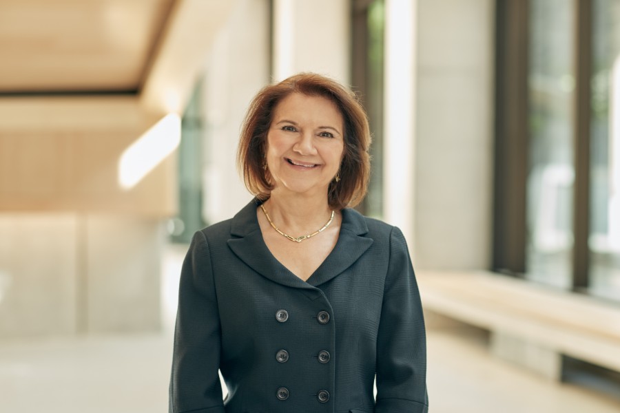 Dean Emerita Cristina Amon has been recognized with Engineers Canada's most prestigious honour, recognizing outstanding engineering achievements and leadership in the Canadian engineering community.  (Photo: Daniel Ehrenworth)