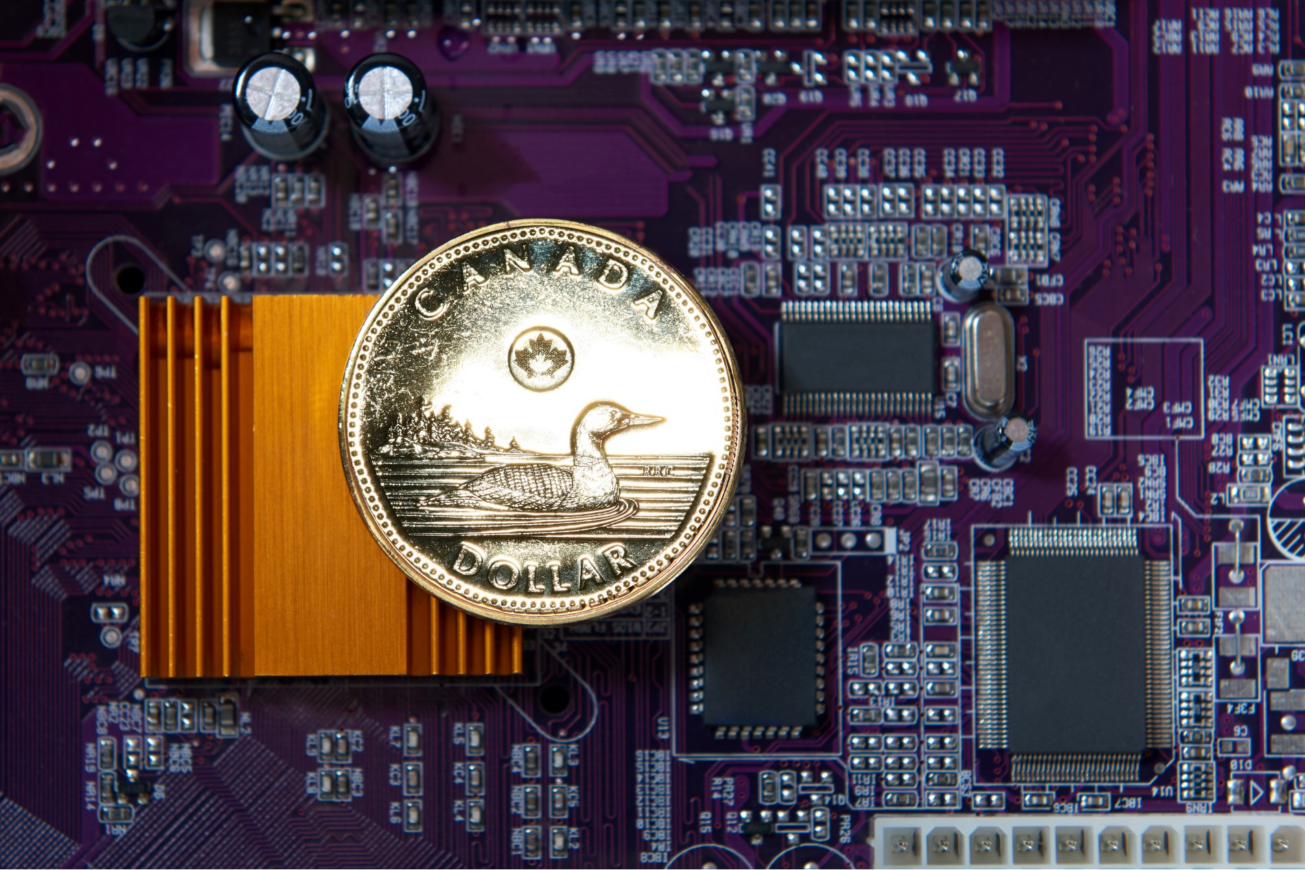 The Bank of Canada is formulating a contingency plan for a Central Bank Digital Currency — a “digital loonie.” A team of researchers from U of T and York University was one of three selected to submit a proposal on its implementation. Photo composition created via Envato and Creative Commons (S. Rae).