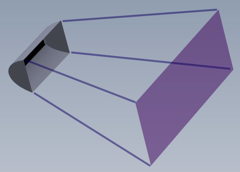 A U of T Engineering team, led by ECE graduate students, designed a UV lamp fitted with distance sensors to more efficiently disinfect contaminated surfaces. It has recently been prototyped. (Image: Jonathan Qu)