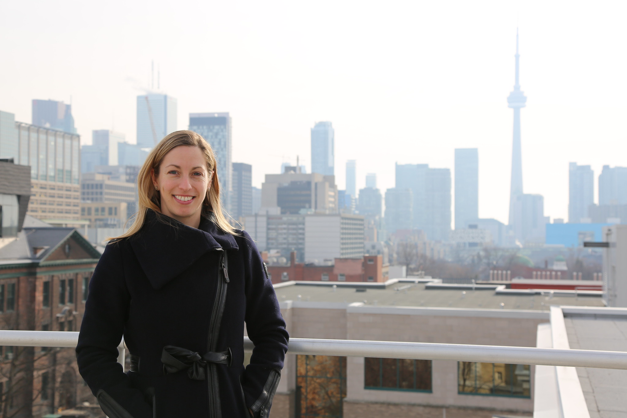 Professor Marianne Touchie’s (CivMin) research will look for links between specific aspects of the built environment and wellness outcomes of the people living and working in these spaces. (Photo: Kevin Soobrian)