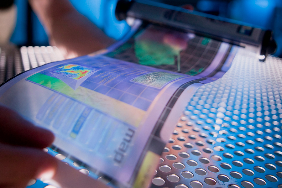 Two-dimensional materials could make electronic devices thinner and more flexible, but a new study shows that the variability of their mechanical properties represents a key barrier. (Photo: U.S. Army RDECOM, via Wikimedia Commons)