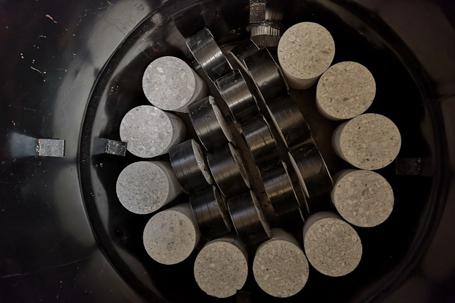 Concrete samples