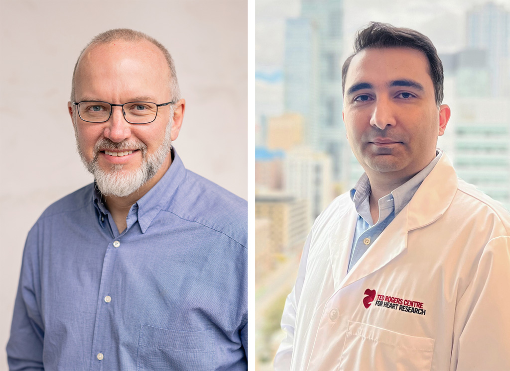 Headshots of Craig Simmons and Bharam Mirani