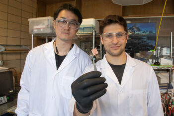 Image link to New contaminant-tolerant catalyst could help capture carbon directly from smokestacks