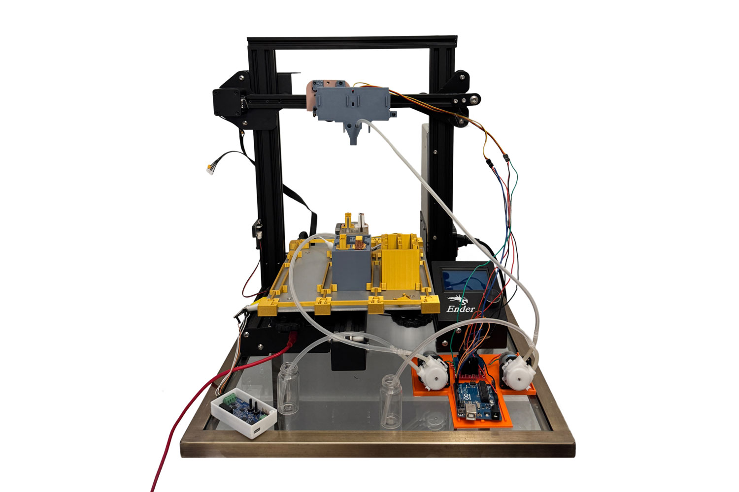Low-cost robotic system for high-throughput electrochemistry