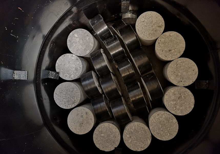 Concrete samples