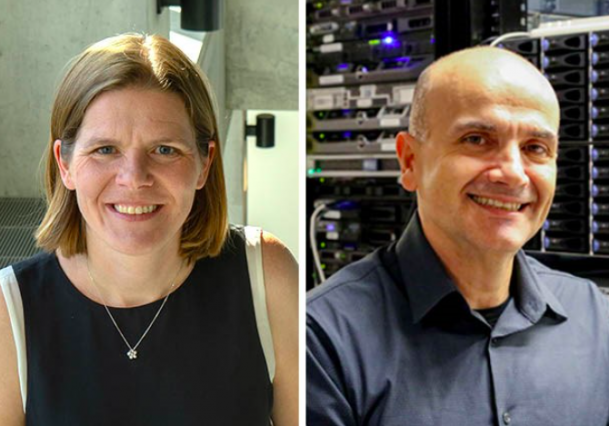 Professors Natalie Enright Jerger and Andreas Moshovos (both ECE) have been named Fellows of the IEEE. (Photo of Enright Jerger by Neda Demiri, Moshovos by Tyler Irving)