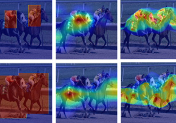 XAI_SISE2 Heat-map images are used to evaluate the accuracy of a novel explainable artificial intelligence algorithm developed for LG’s display screens. (Image courtesy of Mahesh Sudhakar)